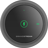 Grandstream GMD1208 Desktop Wireless Expansion Microphone, Bluetooth, 1500mA Li-ion Battery, 8 Omni Microphones, Opus