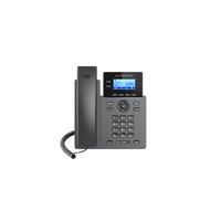 Grandstream GRP2602G Carrier Grade 2 Line IP Phone, 2 SIP Accounts, 2.2' LCD, 132x48 Screen, HD Audio, Powerable Via POE, 5 way Conference, 1Yr Wtyf