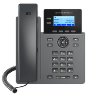 *LS Grandstream GRP2602P Carrier Grade 2 Line IP Phone, 4 SIP Accounts, 132x48 Backlit Screen, HD Audio, Powerable Via POE, 5 way Conference,  1Yr Wty