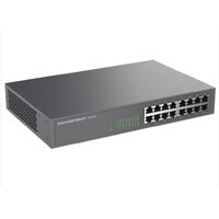 Grandstream IPG-GWN7702 Unmanaged Network Switch With 16 Ports Of Gigabit Ethernet Connectivity