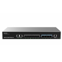 Grandstream GWN7830 Enterprise Layer 3 Managed Aggregation Switch, 6 x SFP, 4 x SFP+, 2 x GigE