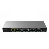 Grandstream GWN7831 Enterprise Layer 3 Managed Aggregation Switch, 20 x SFP, 4 x SFP/GigE Combo, 4 x SFP+, Redundant PSU