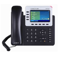 *LS* Grandstream GXP2140 4 Line IP Phone, 4 SIP Accounts, 480x272 Colour LCD Screen, HD Audio, Built-In Bluetooth, Powerable Via POE