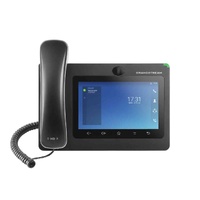 *LS* Grandstream GXV3370 16 Line Android IP Phone, 16 SIP Accounts, 1024 x 600 Colour Touch Screen, 1MB Camera, Building Bluetooth+Wifi, Powerable Via