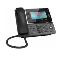 SNOM D865 Large tiltable 5 inch IPS colour display 2x USB 2.0 high speed connection 10 programmable function keys Dual-band Wi-Fi and Bluetooth