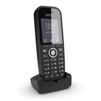 SNOM M30 IP DECT Handset, Multicell Compadible, Backlit Keyboard, Long Stangby Time,  Hold or Forward, Black