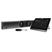Yealink A30 Collaboration Bar for Medium Rooms, includes CTP18 Touch Panel and WPP30 Wireless Content Sharing and BYOD