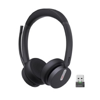 Yealink BH70 Bluetooth Wireless Stereo Headset Teams USB-C, Microsoft Teams & UC Certified, 3-Mic Noise Cancellation, 35 Hours Talk Time