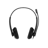 Yealink UH34 Lite Dual UC USB Headset, Lightweight, All Day Wearing Comfort, Ear Wideband Noise Cancelling Microphone, Leather Ear Cushions, USB-A