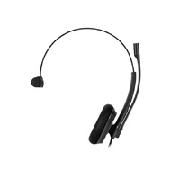 Yealink UH34 Lite Mono UC USB Headset, Lightweight, All Day Wearing Comfort, Ear Wideband Noise Cancelling Microphone, Foamy Ear Cushions, USB-A