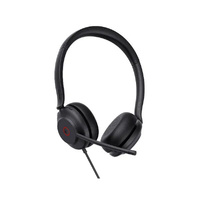 Yealink UH35 Dual Teams USB-C/A Wired Headset, Microsoft Teams & UC Certified, Dual Noise-Canceling Microphones USB-A / 35mm Speaker, RMA Only