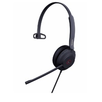 Yealink UH37 Mono USB Wired Headset, UC, USB-A 2.0, 35mm Speaker, Busylight, Leather Ear Cushion,HD Audio, 2Mic Noise Killer, Microsoft Teams & UC