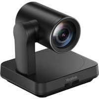 Yealink Black UVC84 4K, 12x optical USB PTZ camera, includes VCR20 Remote Control, 7m USB Cable, 7m Network Cable, Wall Mount Bracket and Power Supply