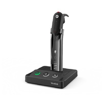 Yealink WH63 UC Convertible DECT Wireless Headset, Busylight On Headset, 2x microphones, HD Voice, Noise Killer, UC platform, MicrosoftTeams Certified