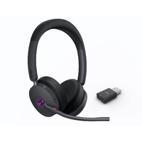Yealink WH68 Dual Teams Hybrid  DECT & Bluetooth Hybrid Wireless Technology, 4-Mic Hybrid ANC, 4-Mic Noise Cancellation, All-Day-Wearing Comfort