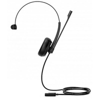 Yealink YHM341 Wideband QD Mono Headset, Leather Ear Cushion, For Yealink IP Phones, QD cord not included, Noise-canceling, HD Voice Quality
