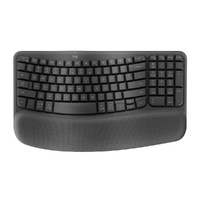 Logitech Ergo Series Wave Keys Wireless Ergonomic Keyboard (Graphite)