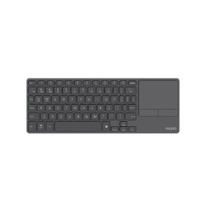 RAPOO E900T Wireless Keyboard w/ Touchpad, Up to 4 Devices Quick Switch, Ultra Slim 3.9mm, Aluminum Back, BT, 2.4Ghz.