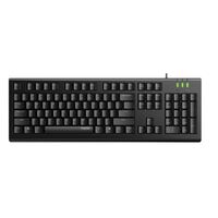 (LS) RAPOO NK1800 Wired Keyboard, Entry Level, Laser Carved Keycap, Spill-Resistant, Multimedia Hotkeys (> NK1900)