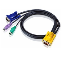 Aten KVM Cable 1.2m with VGA & PS/2 to 3in1 SPHD to suit CS7xE, CS13xx, CS17xxA, CS17xxi, CL5xxx, CL10xx, KL91xx, KN91xx