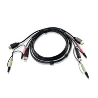 Aten KVM Cable 1.8m with HDMI, USB & Audio to HDMI, USB & Audio
