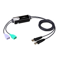 Aten 2-Port USB Boundless Cable KM Switch