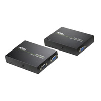 Aten Professional Video Extender VGA Via Cat5, Supports One local & One Remote Output, 1900x1200@60Hz 30m, 1280x1024@60hz 150m