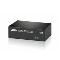 Aten Professional Video Splitter 2 Port VGA Splitter with Audio 450MHz, 1920x1440@60Hz, Cascadable to 3 levels (Up to 8 Outputs)