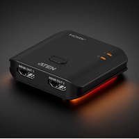 Aten 2-Port 8K HDMI Splitter, EDID Sync™, One HDMI source shares two 8K @ 60Hz / 4K @ 120Hz displays, LPCM 7.1, Dolby® & DTS-HD Master Audio™