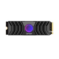 Lexar LNM1090001T-RNANG Internal SSD 1TB PCIe G5x4 M.2 2280 up to 11500MB/s read, 9000MB/s write, with RGB FAN Heatsink