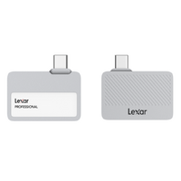 Lexar Professional Go Portable SSD, SL400 PSSD, 1TB, Silver, Up to 1050MB/s read, 1000MB/s write speeds