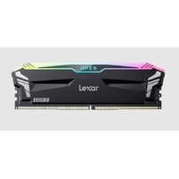 Lexar LD5EU016G-R6400GDLA Ares U-DIMM DDR5 6400 32GB Kit (16GB*2),with heatsink and RGB lighting, Black, dual pack