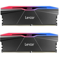 Lexar LD5U16G60C38BG-RGD U-DIMM DDR5 6000 32GB KIT(16GB*2), CL38, THOR RGB Black, dual pack