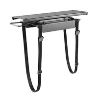 Brateck Strap-On Under-Desk ATX Case Holder with Sliding Track up to 10kg 360 Swivel (LS)