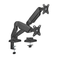 Brateck Economy Dual-Screen Spring-Assited Monitor Arm Fit Most 17'-32' Monitor Up to 9 kg VESA 75x75/100x100