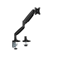 Brateck LDT82-C012 SINGLE SCREEN HEAVY-DUTY GAS SPRING MONITOR ARM For most 17'~45' Monitors, Matte Black(New)