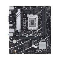 ASUS B760M PRIME B760M-K LGA1700  mATX Motherboard 96GB, 2 x DDR5, 1 x PCIe 4.0 x16 slot, 2 x M.2 slots, 4 x SATA ,2.5Gb Ethernet
