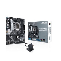 ASUS PRIME H610M-A WIFI D4 Intel LGA 1700 mATX MotherboarD 2xDDR4 64GB PCIe 4.0 Dual M.2 Slots Intel 1 Gb Ethernet WIFI 5 Display Port HDMI D-S