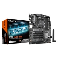 B550 EAGLE WIFI6 AMD ATX motherboard with AM4 support, Ryzen 3000–5000 CPUs, DDR4 up to 128GB, PCIe 4.0, dual M.2, Wi-Fi 6, Bluetooth 5.3 HDMI 2.1
