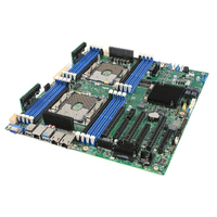INTEL S2600STBR Server Motherboard, Dual 3647, C624, 16xDIMM, 2x10GbE, PCIe x16, SSI EEB
