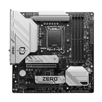 MSI B760M PROJECT ZERO  Motherboard, INTEL B760, 4x DDR5 256GB, 1x HDMI, 2x PCI-E x16 slot, 2x M.2, 8x USB 2.0, Wi-Fi 6E
