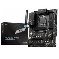 MSI PRO Z790-P WIFI Intel LGA 1700 ATX  Motherboard, 4x DDR5 128GB, 1x PCI-E x 16, 1x PCI-E x 14, 4x M.2, 6x SATA, 4x USB 3.2, 4x USB2.0,