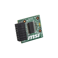 MSI TPM 2.0 Module (MS-4136) LPC Interface, 14-1 Pin, Supports MSI Intel 300 Series Motherboards and MSI AMD 400 Series Motherboards