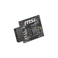 MSI TPM 2.0 Module (MS-4462) SPI Interface, 12-1 Pin, Supports MSI Intel 400 Series Motherboards and MSI AMD 500 Series Motherboards