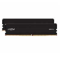 Crucial Pro 32GB (2x16GB) DDR5 UDIMM 6000MHz CL48 Black Heat Spreaders Desktop PC Gaming Memory