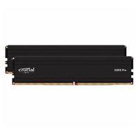 Crucial Pro 48GB (2x24GB) DDR5 UDIMM 6000MHz CL48 Black Heat Spreaders Desktop PC Gaming Memory