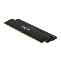 Crucial Pro 64GB (2x32GB) DDR5 UDIMM 6400MHz CL40 Black Heat Spreader Support Intel XMP AMD Ryzen for Desktop PC Gaming Memory