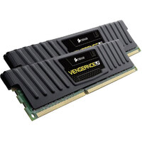 Corsair Vengeance Low Profile 16GB (2x8GB) DDR3 UDIMM 1600MHz C9 1.5V XMP 1.3 Desktop Gaming Memory Black