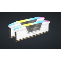 Corsair Vengeance RGB 32GB (2x 16GB) DDR5 6000MHz C36 Desktop Memory Attain top DDR5 RAM