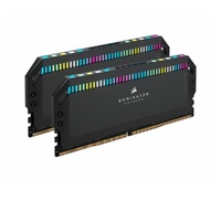 Corsair Dominator Platinum RGB 32GB (2x16GB) DDR5 UDIMM 6200Mhz C36 1.1V Black Desktop PC Gaming Memory